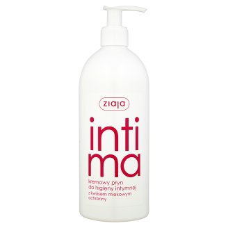 Ziaja Intima Kremowy płyn do higieny intymnej z kwasem mlekowym ochronny 500 ml