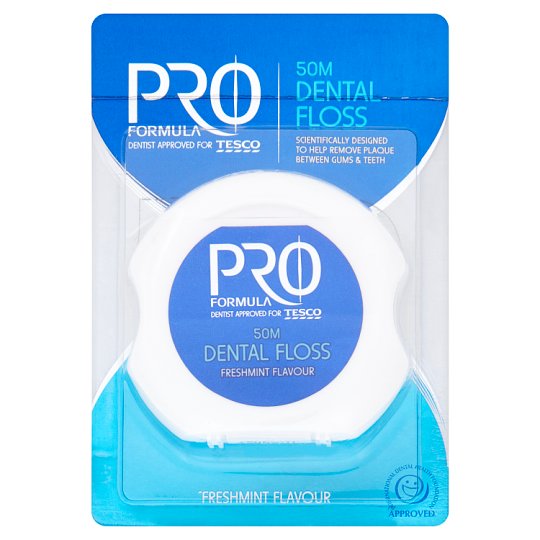 Tesco Pro Formula Nić dentystyczna 50 m