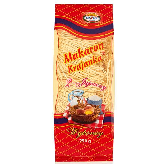 Maxpol Makaron 2-jajeczny Krajanka 250 g