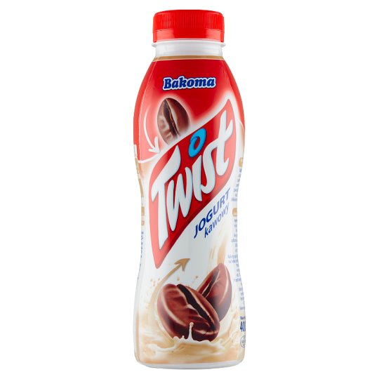 Bakoma Twist Jogurt kawowy 400 g