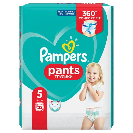 Pampers Pants, Rozmiar 5, 22 Pieluchomajtki