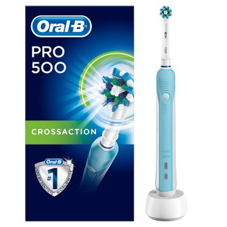 Oral-B PRO 500 CrossAction Akumulatorowa szczoteczka elektryczna do zębów, 1 sztuka