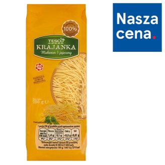 Tesco Krajanka Makaron 5 jajeczny 250 g