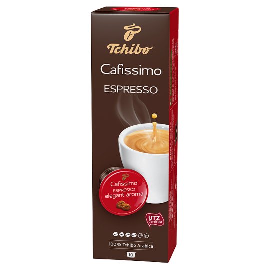 Tchibo Cafissimo Espresso Elegant Aroma Kawa palona mielona 70 g (10 x 7 g)