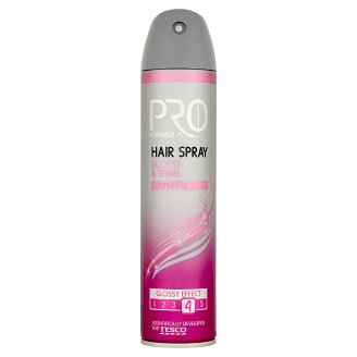 Tesco Pro Formula Glossy & Shine Lakier do włosów 250 ml