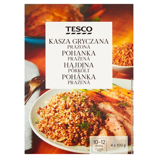 Tesco Roasted Buckwheat Groats 400 g (4 x 100 g)