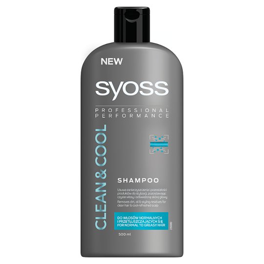 Syoss Men Clean & Cool Szampon 500 ml