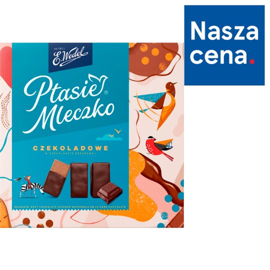 E. Wedel Ptasie Mleczko czekoladowe 360 g