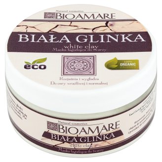 Bioamare Białka glinka Maska łagodząca do twarzy 100 ml