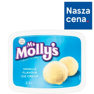 Ms Molly's Vanilla Flavour Ice Cream 2 L
