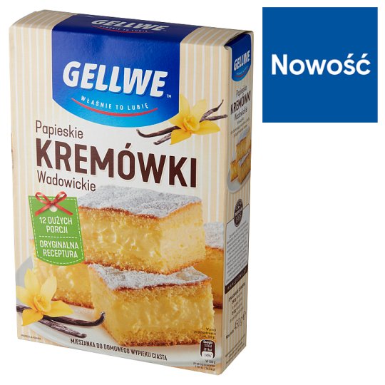 Gellwe Wadowickie kremówki papieskie 390 g
