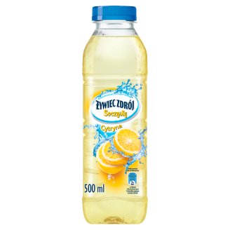 Żywiec Zdrój Soczysty Cytryna Napój niegazowany 500 ml