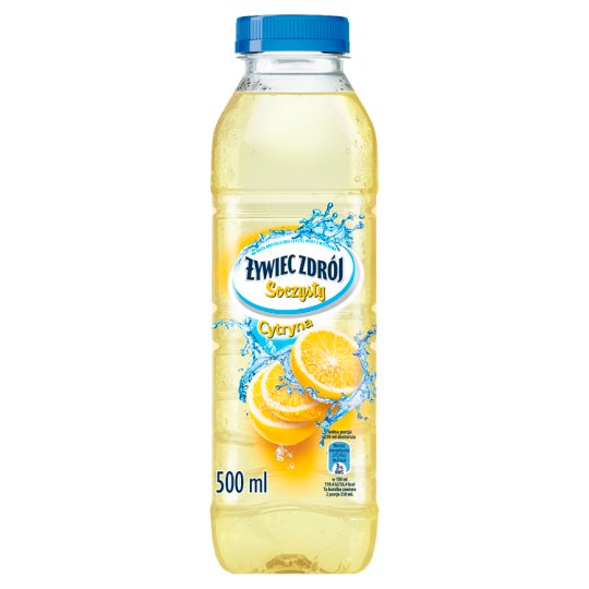 Żywiec Zdrój Soczysty Cytryna Napój niegazowany 500 ml