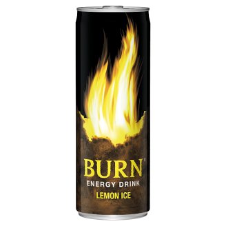 Burn Lemon Ice Gazowany napój energetyczny 250 ml
