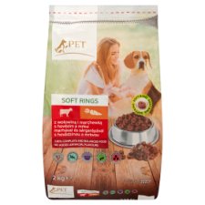Tesco Pet Specialist Karma dla dorosłych psów półwilgotne granulki z wołowiną i marchewką 2 kg