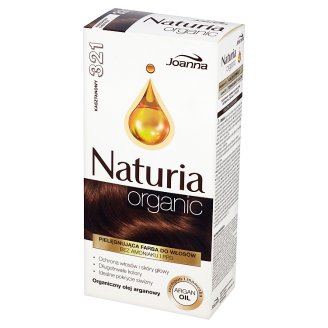 Joanna Naturia Organic Farba do włosów 321 kasztanowy