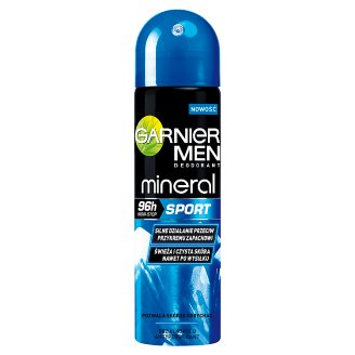 Garnier Men Mineral Sport Antyperspirant w sprayu bez alkoholu 150 ml