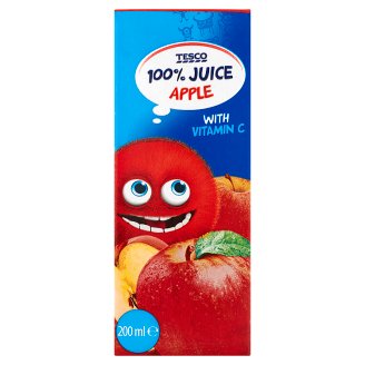 Tesco Sok 100% jabłkowy 200 ml