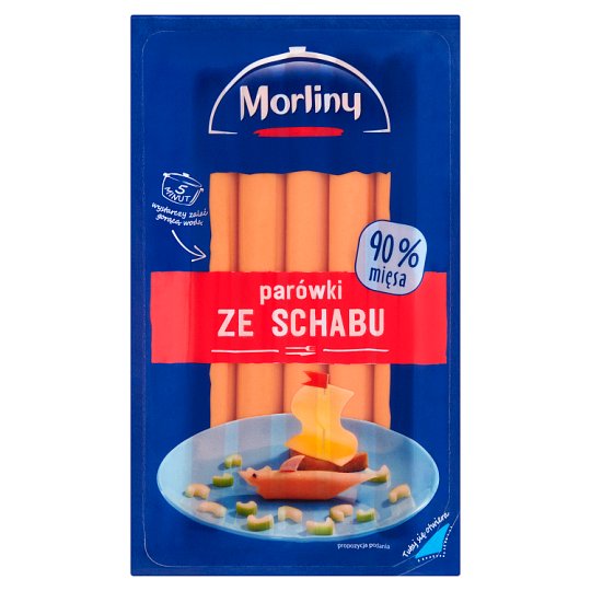 Morliny Parówki ze schabu 200 g