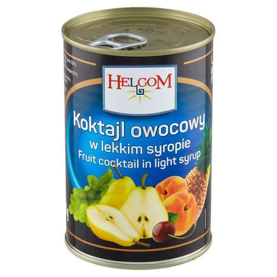 Helcom Koktajl owocowy w lekkim syropie 460 g