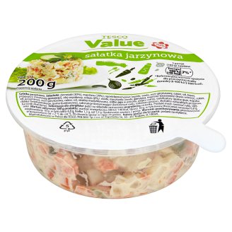 Tesco Value Sałatka jarzynowa 200 g