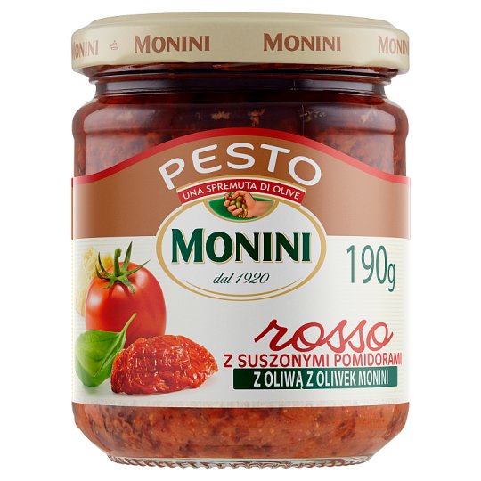 Monini Sos Pesto Rosso z suszonych pomidorów 190 g