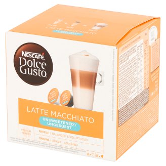 Nescafé Dolce Gusto Latte Macchiato Kawa w kapsułkach 168 g (16 sztuk)