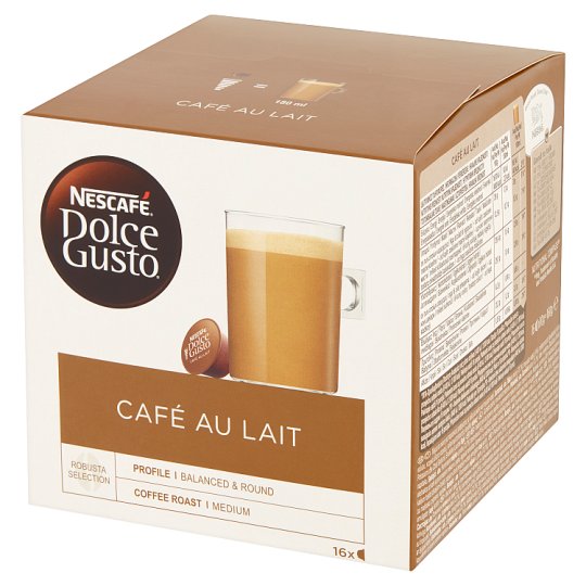 Nescafé Dolce Gusto Café au Lait Kawa w kapsułkach 160 g (16 x 10 g)