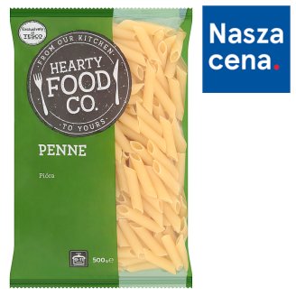 Hearty Food Co. Makaron bezjajeczny pióra 500 g