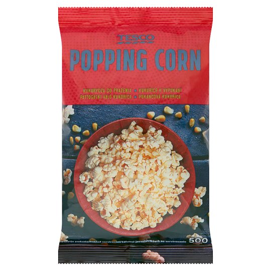 Tesco Kukurydza do prażenia 500 g