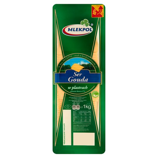 Mlekpol Sliced Gouda Cheese 1 kg