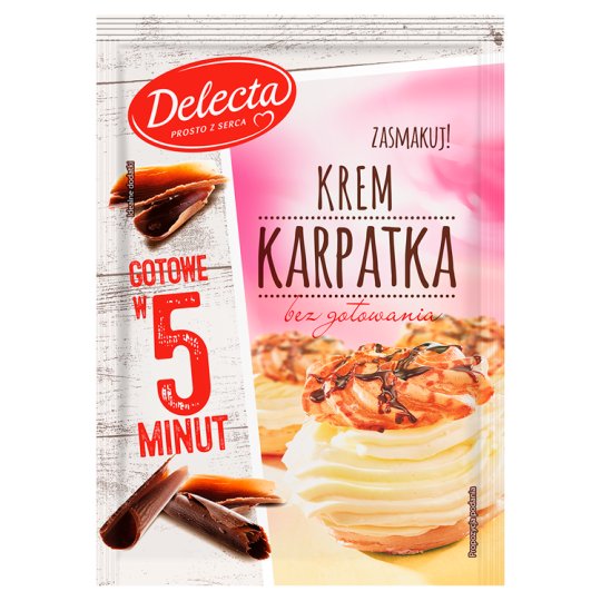 Delecta Krem karpatka bez gotowania 145 g