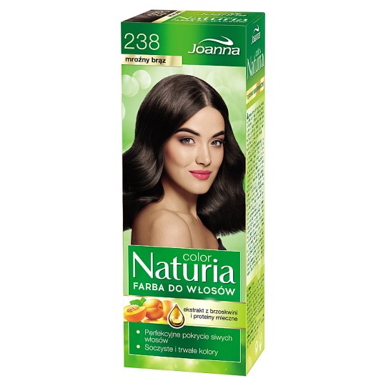 Joanna Naturia color Farba do włosów mroźny brąz 238