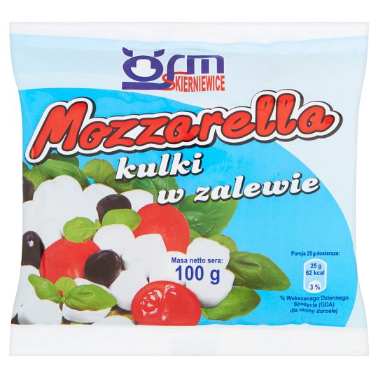 OSM Skierniewice Mozzarella kulki w zalewie 100 g