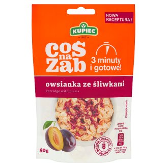 Kupiec Coś na ząb Owsianka śliwka 50 g