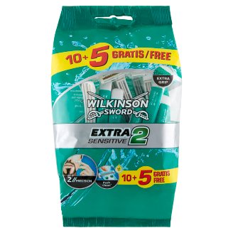 Wilkinson Sword Extra2 Sensitive Jednorazowe maszynki do golenia 15 sztuk