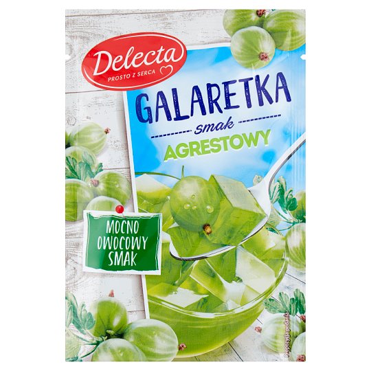 Delecta Galaretka smak agrestowy 70 g