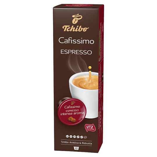 Tchibo Cafissimo Espresso Intense Aroma Kawa mielona w kapsułkach 75 g (10 sztuk)