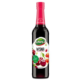 Łowicz Syrop o smaku wiśniowym 400 ml