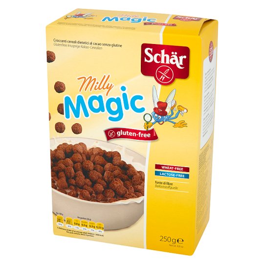 Schär Milly Magic Chrupki śniadaniowe kakaowe 250 g