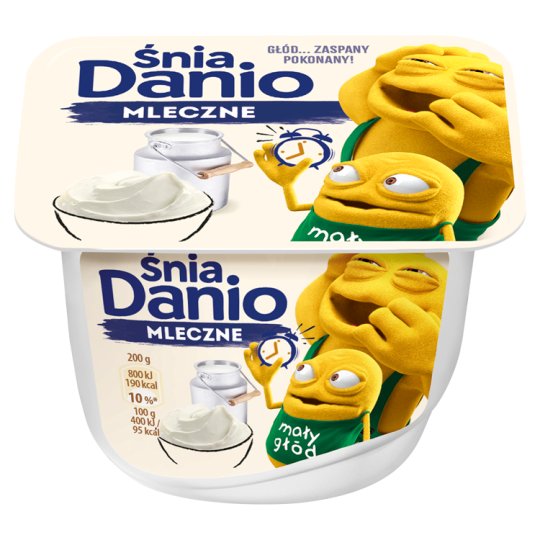 Danone ŚniaDanio Milk Flavour Fromage Frais 200 g