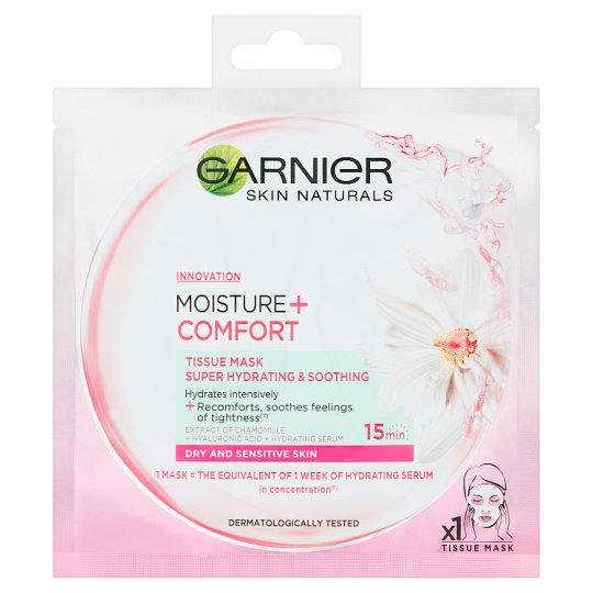 Garnier Skin Naturals Mousture + Comfort Maska kompres 32 g