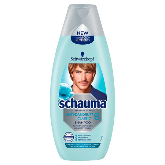 Schauma Anti-Dandruff x3 Classic Szampon 400 ml