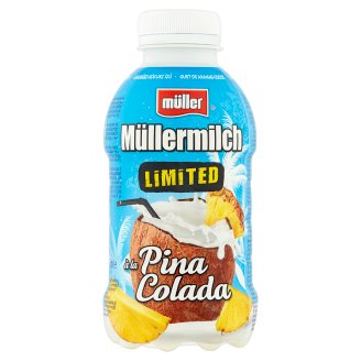 Müller Müllermilch Napój mleczny o smaku ananasowo-kokosowym 377 ml