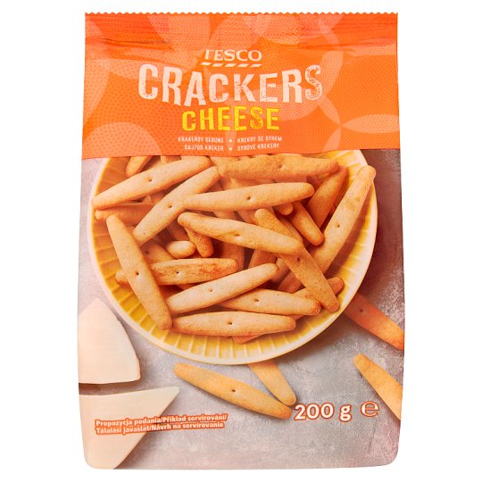 Tesco Krakersy serowe 200 g