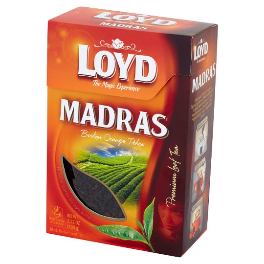 Loyd Madras Herbata czarna liściasta łamana 100 g