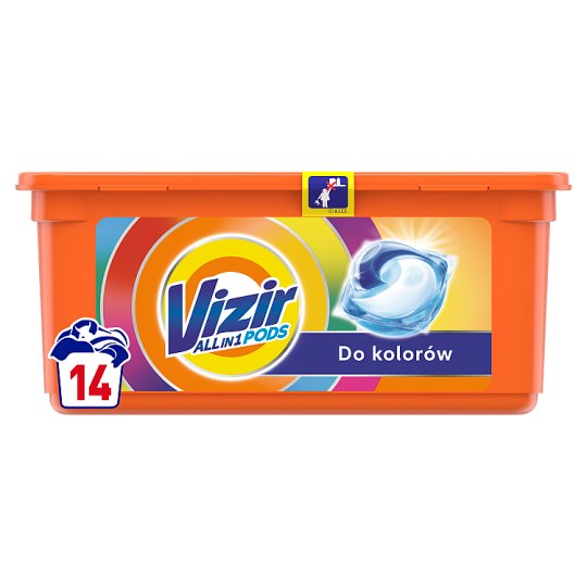 Vizir Allin1 Color Kapsułki do prania, 14 prań
