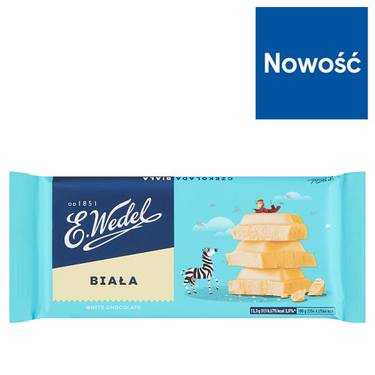 E. Wedel White Chocolate 80 g