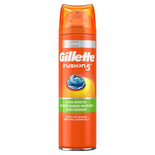 Gillette Fusion5 Żel do golenia do skóry wrażliwej 200 ml