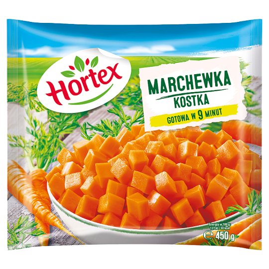Hortex Marchewka kostka 450 g